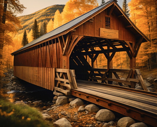 Rustic Creekwood Canopy