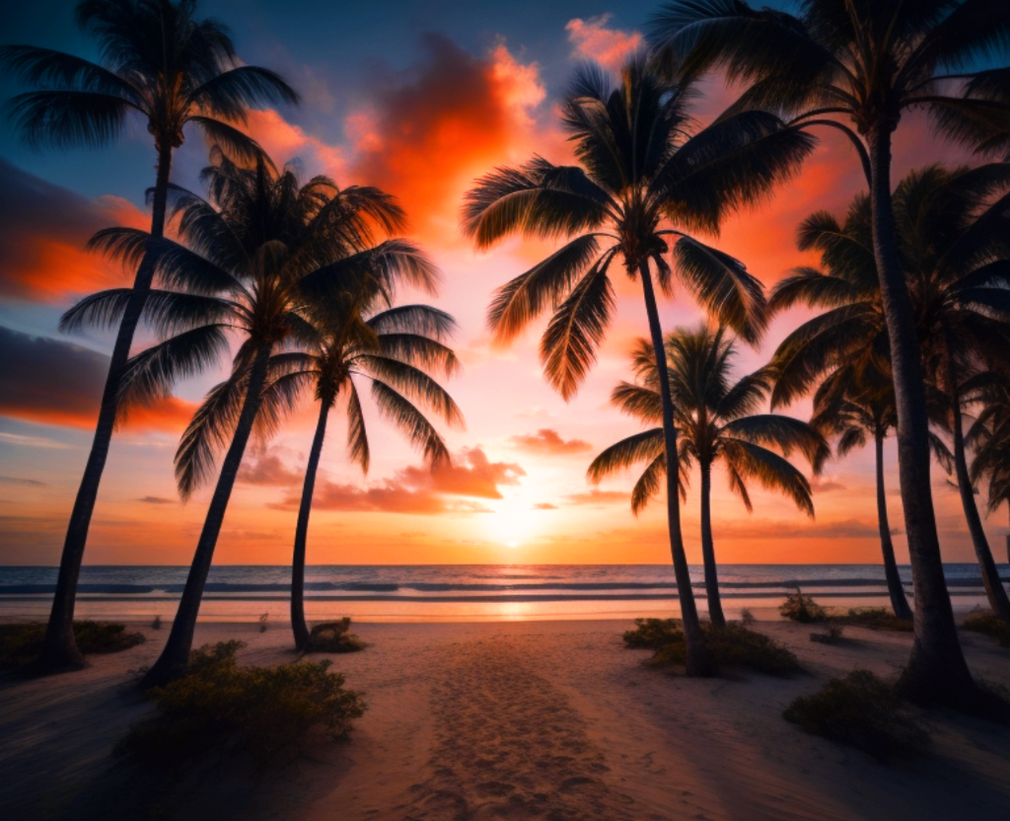 Tropical Twilight Tranquility