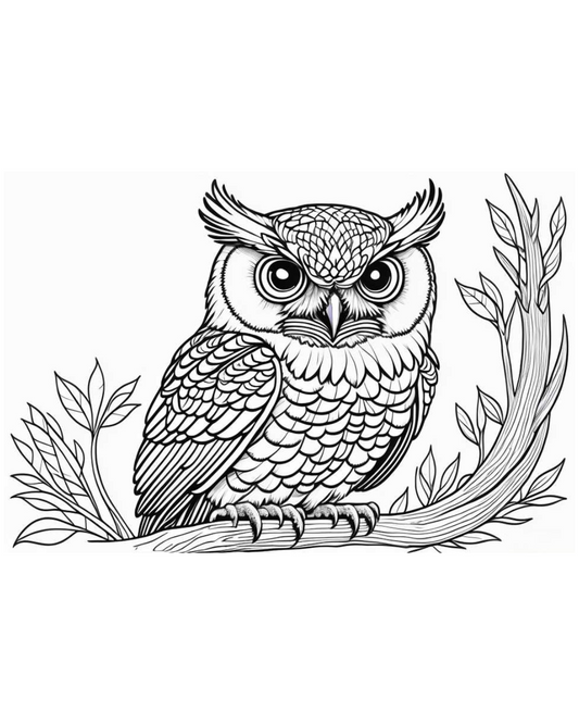 Color-Me Owl