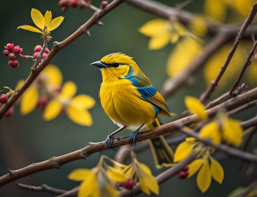 Yellow Bird of Spring