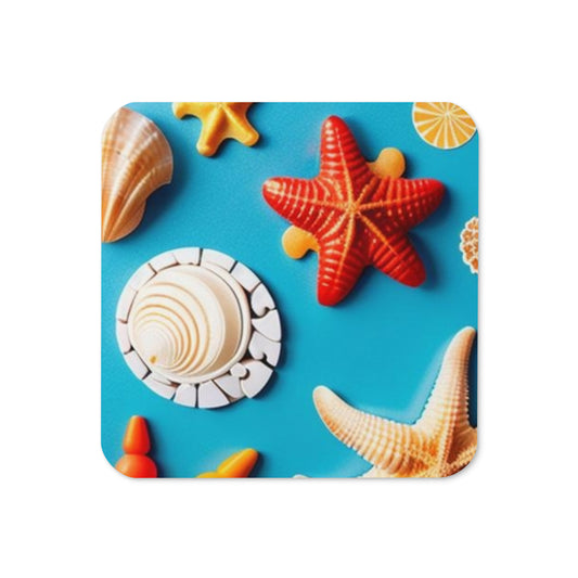 Shells and Starfish Coasters