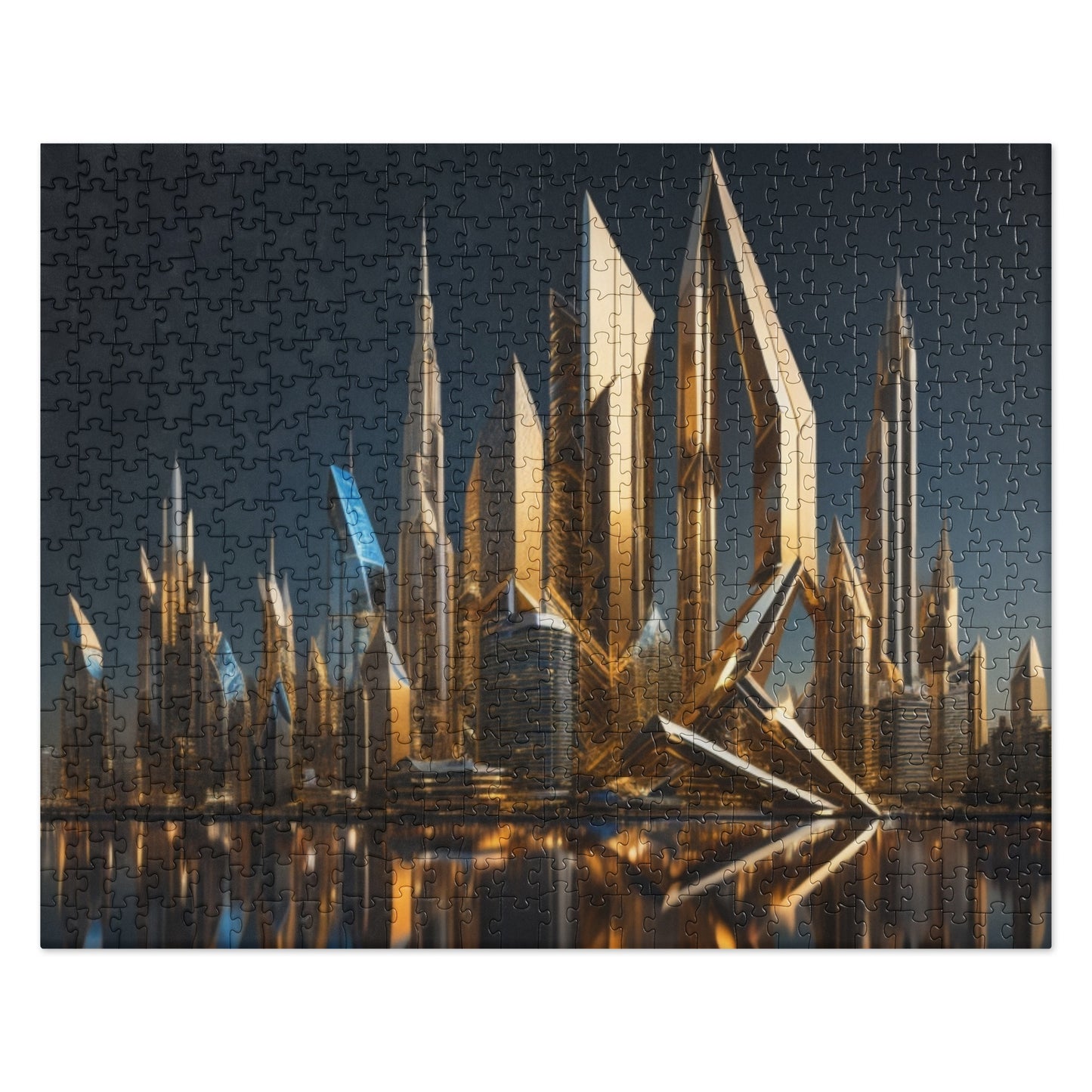 Guilded Metropolis Skyline