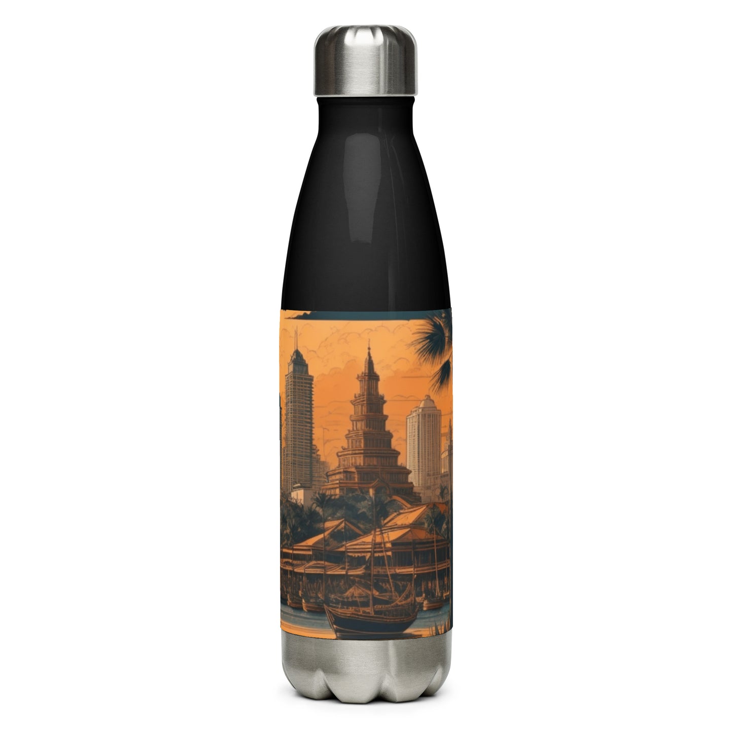 Stainless steel water bottle