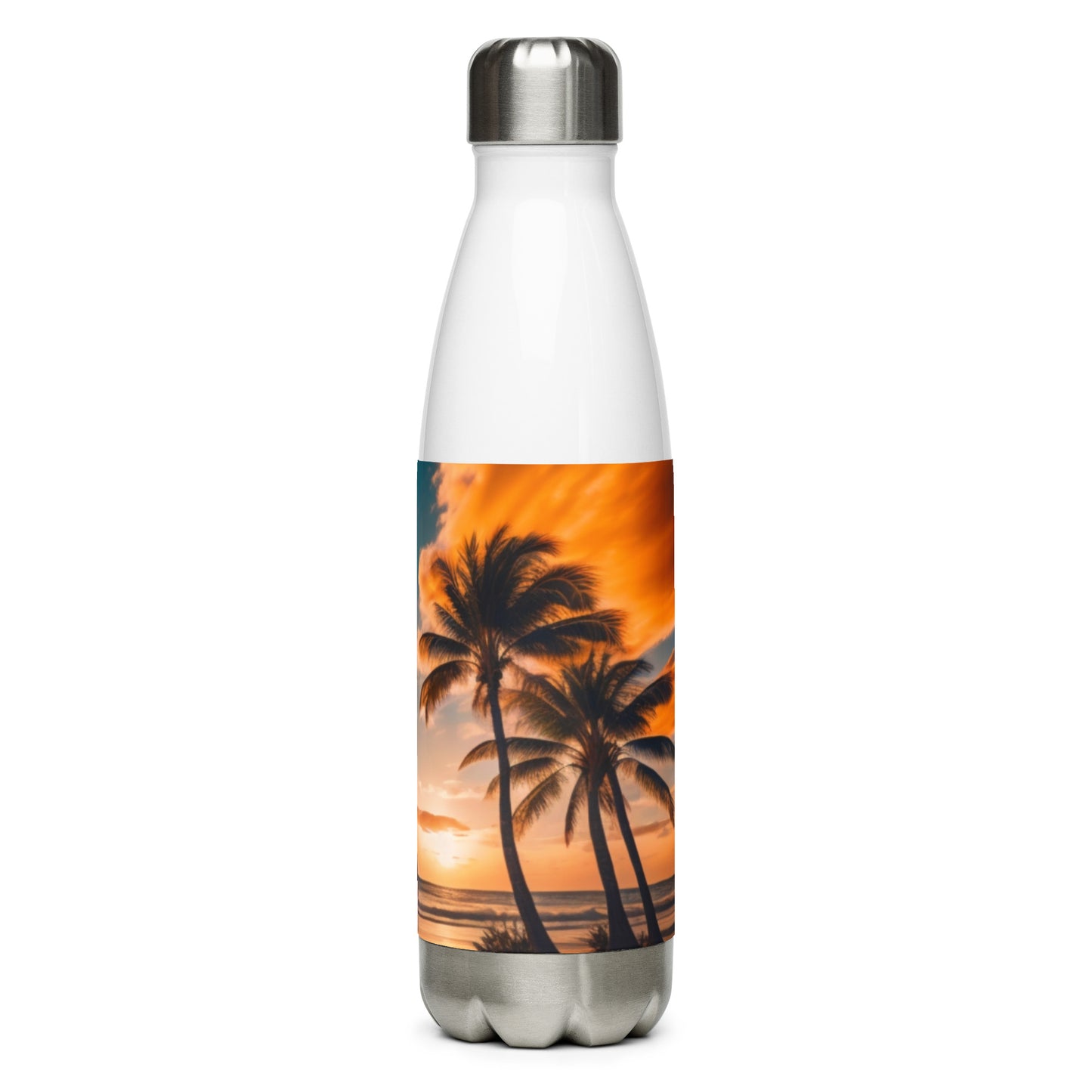 Stainless steel water bottle